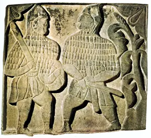 Moslems: Relief of Seljuk warriors