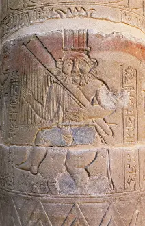 Nectanebo: Relief, Temple of Hathor, Philae Temple Complex