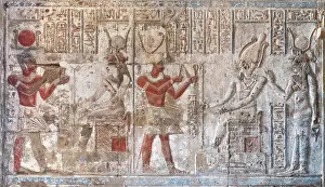 Euergetes: Relief, Temple of Opet, Karnak Temple, Thebes, Luxor, Egypt