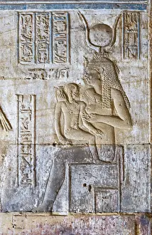 Euergetes: Relief, Temple of Opet, Karnak Temple, Thebes, Luxor, Egypt
