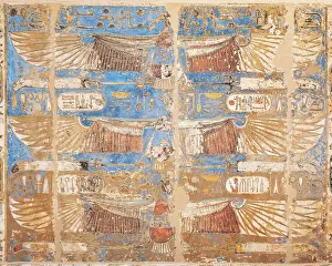 Meryamun: Relief, Temple of Ramesses III, Medinet Habu, Thebes, Egypt