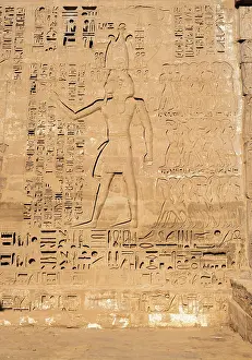 Philistine: Relief, Temple of Ramesses III, Medinet Habu, Thebes, Egypt