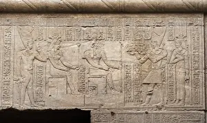 Tiberius: Relief - Tiberius Passage - Temple of Isis - Philae Complex