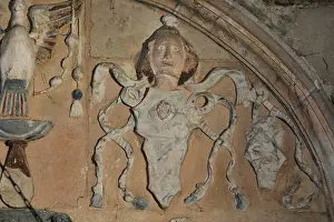 Samsons: Relief, Tomb of Thomas James, Cathedral Saint-Samson