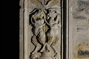 Samsons: Relief, Tomb of Thomas James, Cathedral Saint-Samson