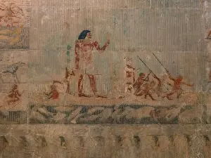 Burial Site: Relief, Tomb of Ty, Saqqara, Egypt
