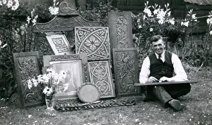 Chisels: A relief wood carver and his work