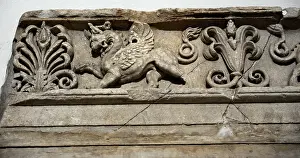 Griffin: Reliefs of Sanctuary of Athena. Pergamon