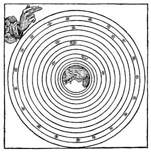 Cosmography: religion, biblical scenes, Christianity, Genesis