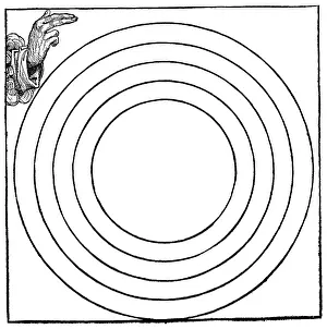 Cosmography: religion, biblical scenes, Christianity, Genesis