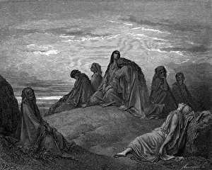 Playmates: religion, biblical scenes, The daughter of Jephte