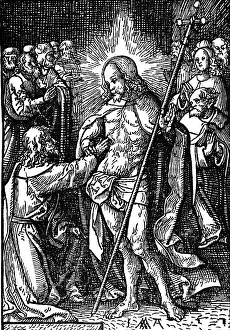 Unbeliever: religion, biblical scenes, graphic Thomas and