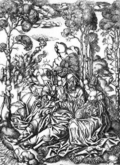 Sodom: religion, biblical scenes, Lot and his daughters
