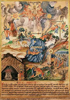 Cain: religion, biblical scenes, punishment of Cain