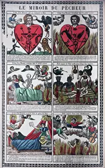 Epinal: religion, christianity, allegory, The Mirror