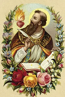 Halos: religion, Christianity, devotional image, Germany