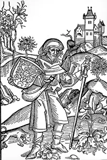 Gerson: religion, pilgrimage, pilgrims, woodcut for Opera