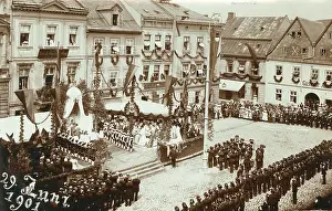 Lorenz: Religious ceremony with band, Kamnitz, Czech Republic