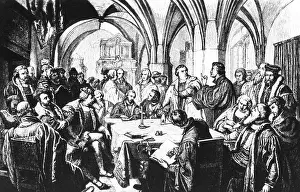 Doctrine: Religious disputation in Marburg, 1529