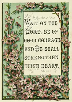Strengthen: Religious verse 1885