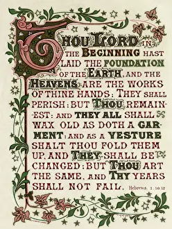 Texts: Religious verse 1900