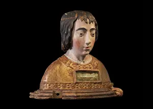 Florentin: Reliquary bust, Hotel-Dieu-Le-Comte, Troyes, France