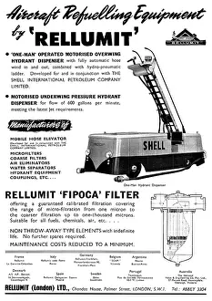 Rellumit: Rellumit Aircraft Refuelling Equipment 1959