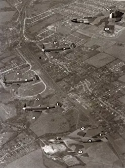 Escorted: The three remaining Supermarine Spitfire XIXs