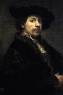 Rembrandt: Rembrandt (1606-1669). Dutch painter. Self portrait