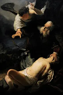 Rembrandt: Rembrandt, The Sacrifice of Isaac