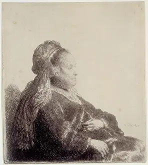 Silversmith: Rembrandt's mother