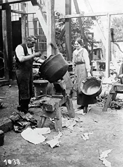 Friedenau: Removal of iron, 1915