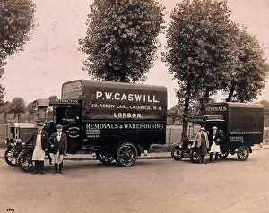 Motorised: Removal Men and their vans