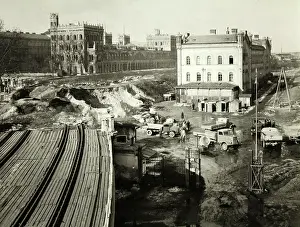 Leopoldstadt: Removal of the railroad tracks to the North