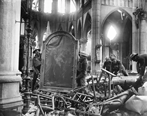 Treasures: Removing treasures for safety 1918