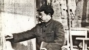 Seventh: Ren Bishi walking into the Second Plenary Session