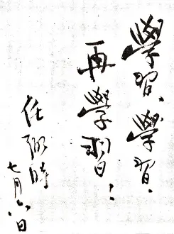 Wrote: Ren Bishi's Inscription for CCP