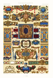 Wall Decor: Renaissance art: cartouches
