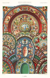 Wall Decor: Renaissance art: enamelled earthenware