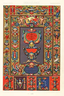 Wall Decor: Renaissance art: paintings on manuscripts
