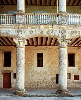 Dukes: Renaissance Art. Spain. Cuellar. Castle. 15th century. Parad