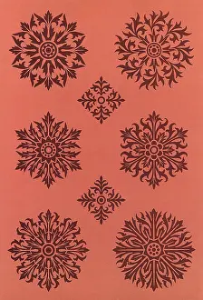 Clipart: Renaissance Rosettes