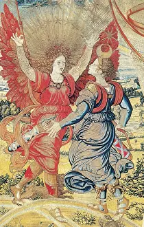 Armillary: Renaissance Tapestry Detail