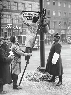 Renamed: Renaming of the Stresemannstrasse in Berlin, 1935