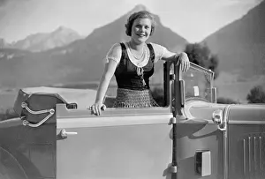 Renate: Renate Mueller in St. Wolfgang, 1930