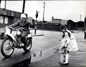 Spins: Rene Bennett on motorcycle for six-day Scottish event