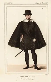 Gaignieres: Rene d'Hautefort, Vicomte de Lestrange, d.1621