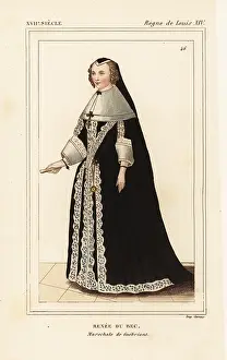Gaignieres: Renee du Bec, Marechale de Guebriant, widow