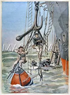 Situ: REPAIRING CABLE 1907