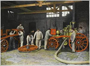 Pompiers: REPAIRING FIRE ENGINE
